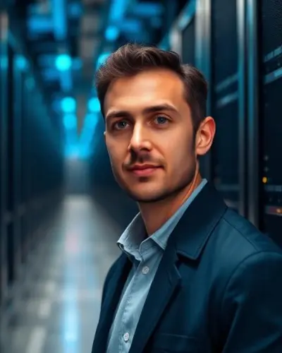 IT operations manager in a data center